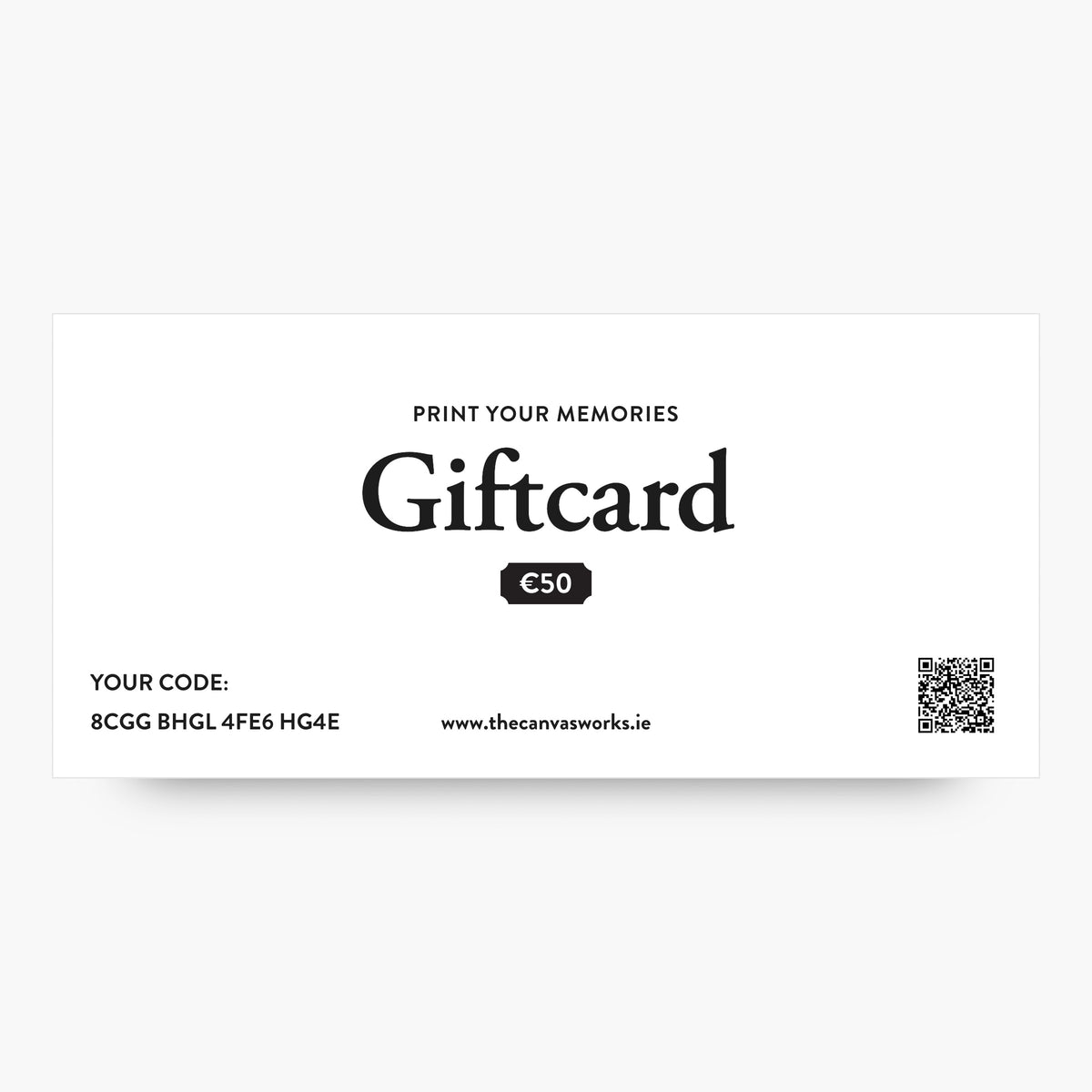 The Canvas Works Gift Voucher