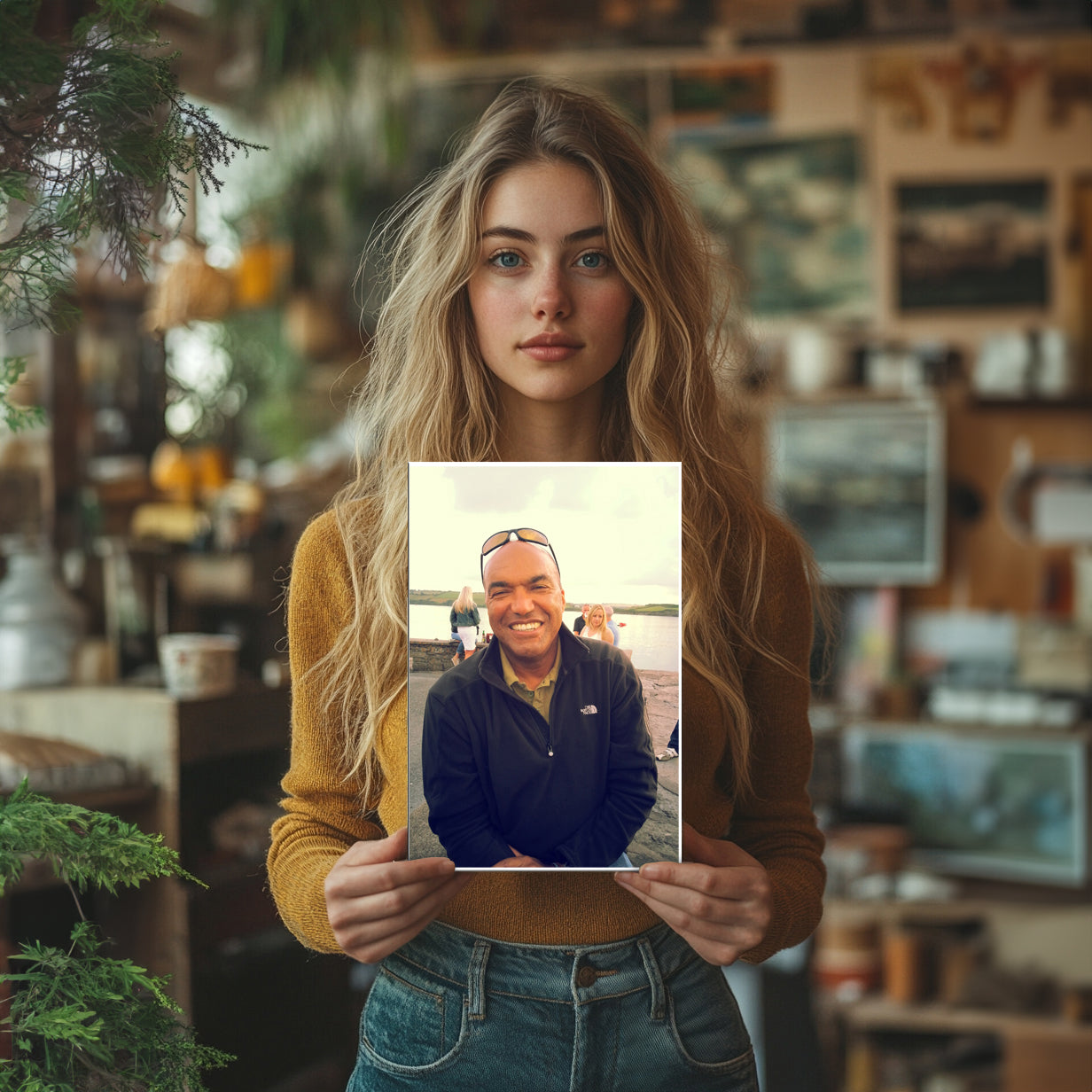 Rectangle Photo on Canvas | Your Photo on Canvas | Portrait Shape – The ...