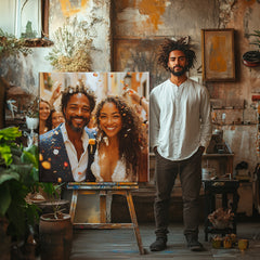 Square Canvas Print 90x90cm