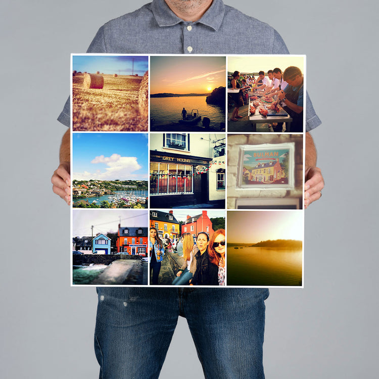 Photo Grid Canvas Collage Ireland