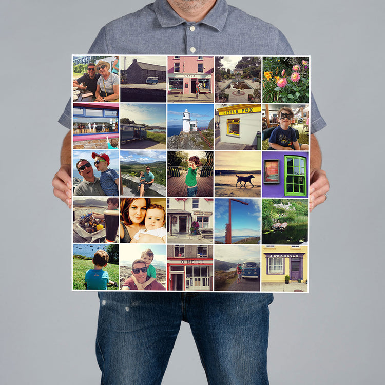 Photo Grid Canvas • 5x5