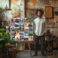 Photo Grid Canvas 5x5