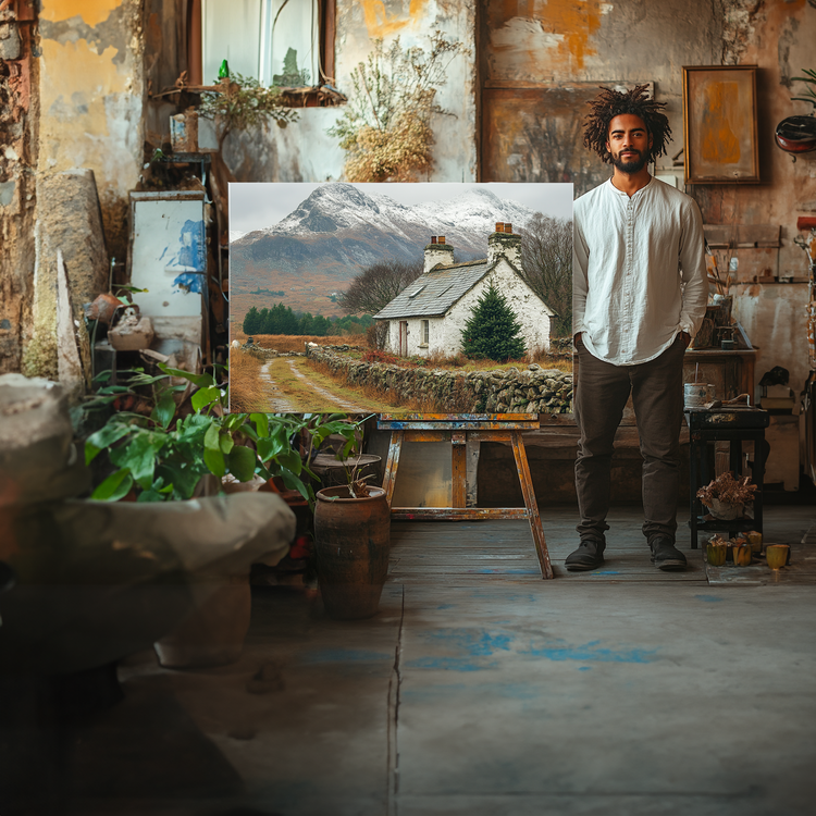 Christmas Canvas Photo Gift