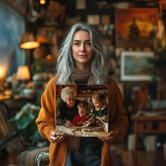 Christmas Canvas Print Square