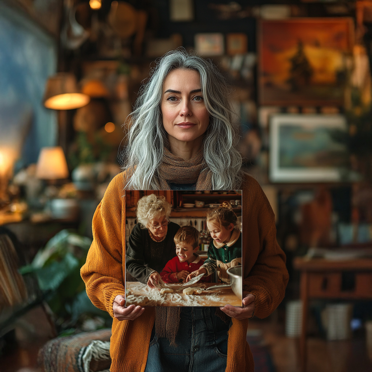 Christmas Canvas Print Square