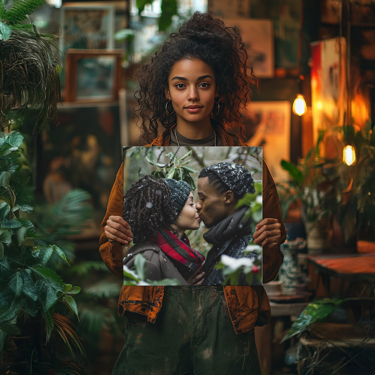 Christmas Canvas Print Square