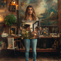 Christmas Canvas Print Square