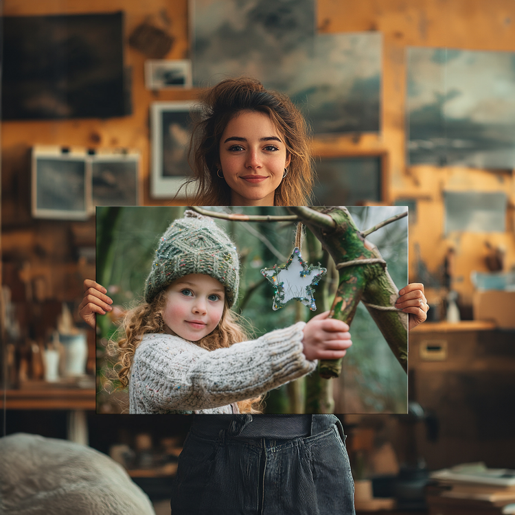 Christmas Canvas Photo Gift