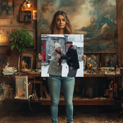 Christmas Canvas Print Square