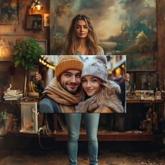 Christmas Canvas Photo Gift