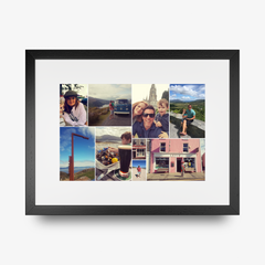 Bespoke Framed Collage Landscape 