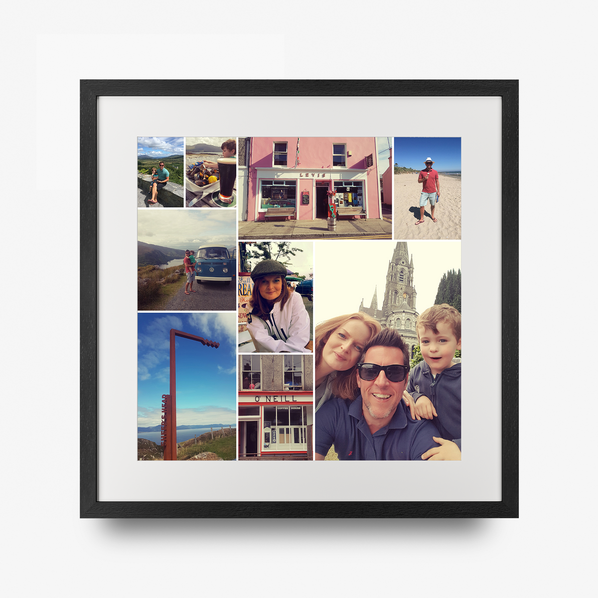 Bespoke Square Framed Collage