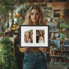 Double Aperture Collage Frame