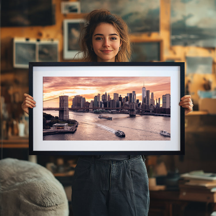 Gallery Framed Print • 42x18cm