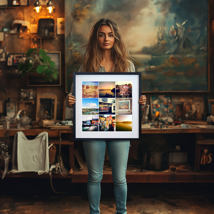 Photo Grid Frames 3x3