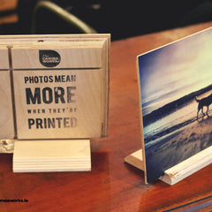 Wood Photo Block • Portrait