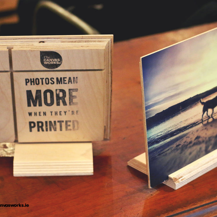 Wood Photo Block • Portrait
