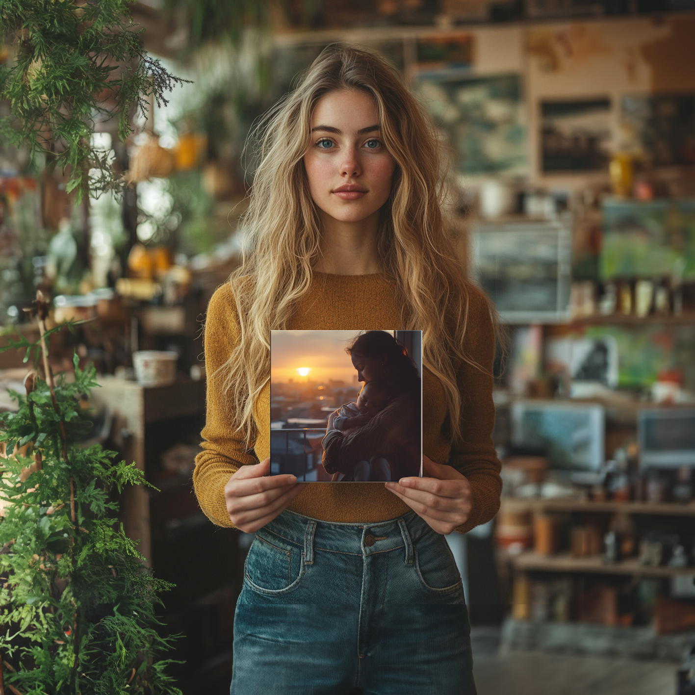 Mother's Day Canvas Prints • Square