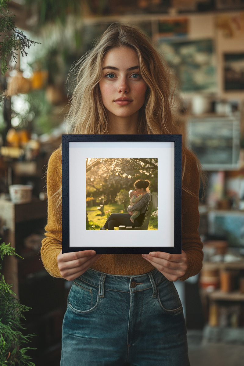 Mother's Day Framed Print • Square