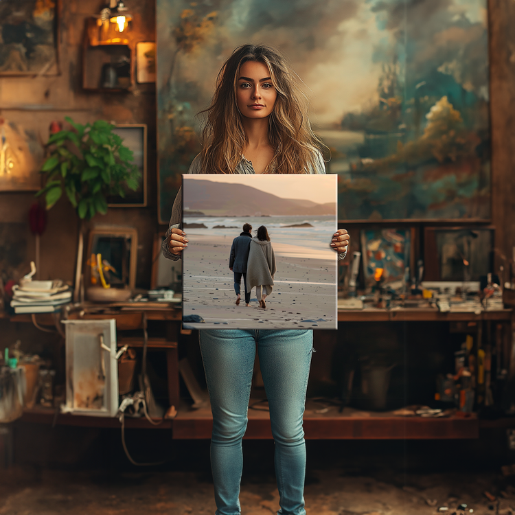 Valentine's Day Canvas Print Gift