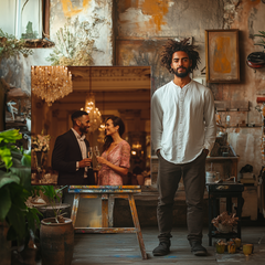 Wedding Photos on Canvas