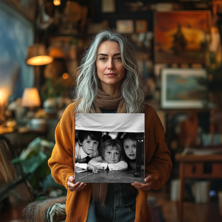 Wedding Photos on Canvas