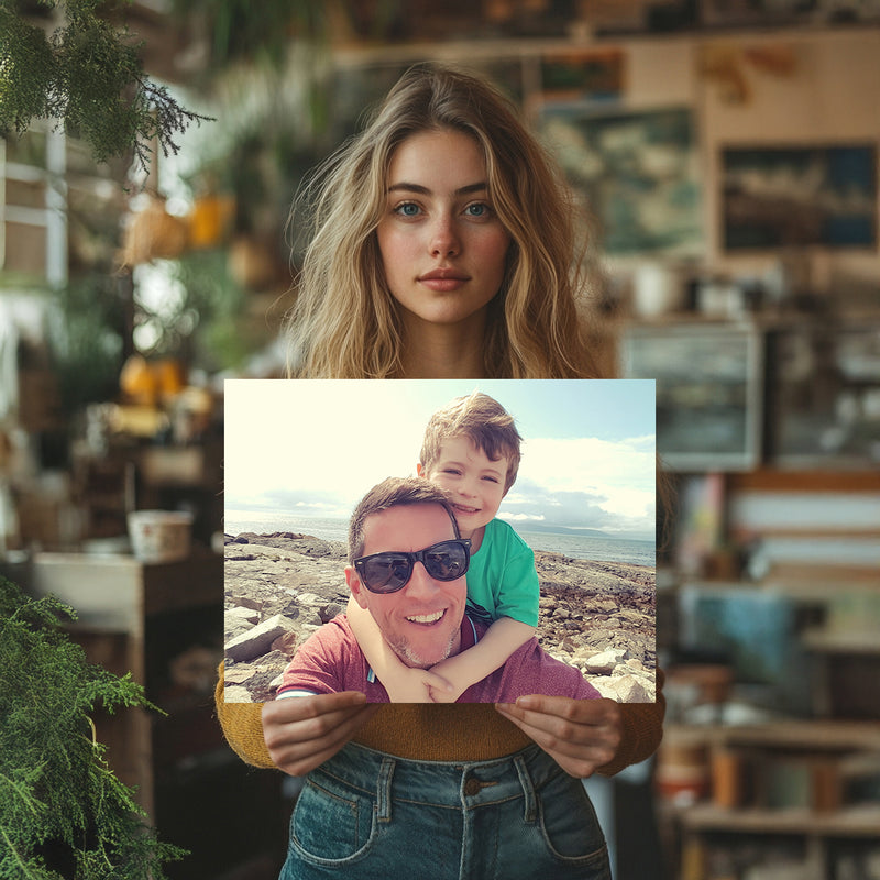 Wood Photo Block • Landscape